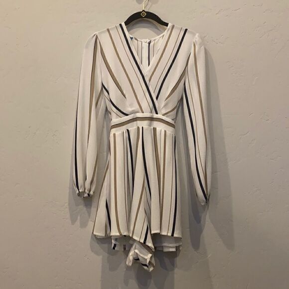 NLW Pants - NLW Striped Romper 